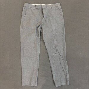 J.Crew Bowery Slim Fit Dress Pants, Light Gray (W33 L30)